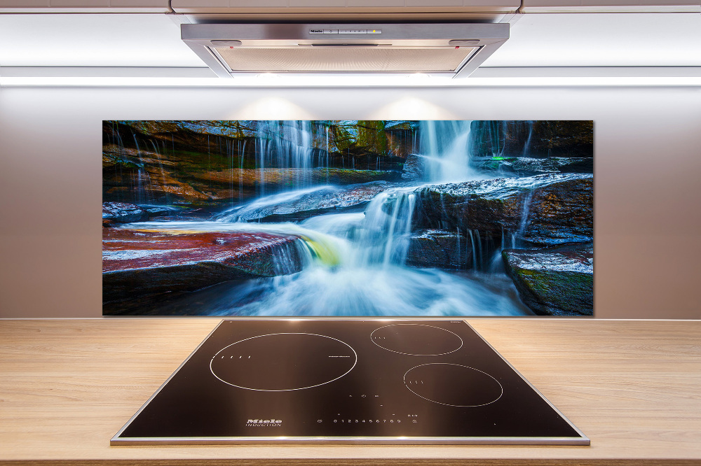 Cooker splashback Tropical waterfall