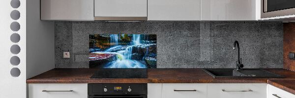 Cooker splashback Tropical waterfall