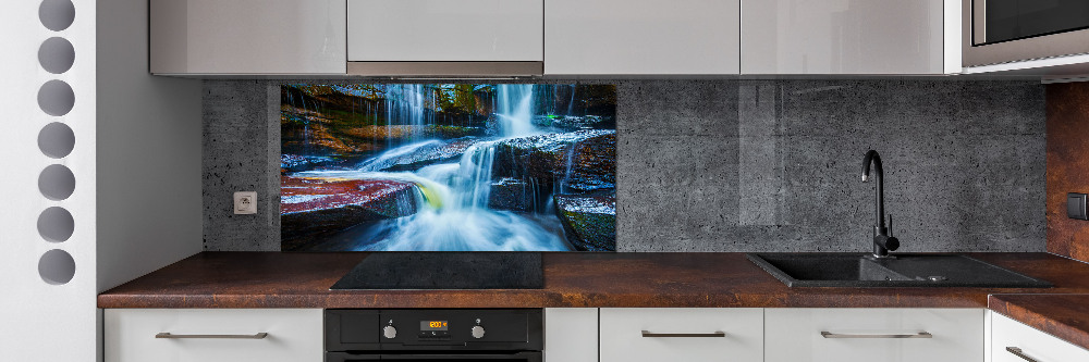 Cooker splashback Tropical waterfall