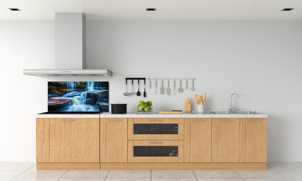 Cooker splashback Tropical waterfall