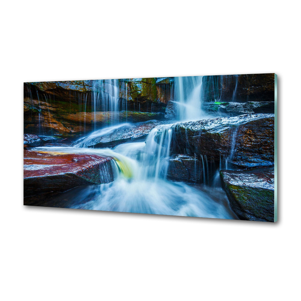 Cooker splashback Tropical waterfall