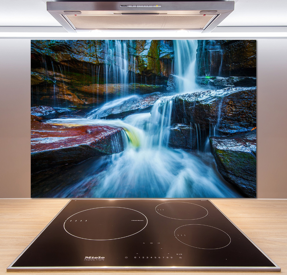 Cooker splashback Tropical waterfall