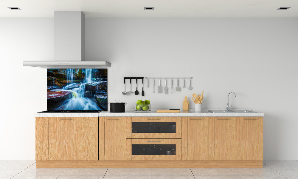 Cooker splashback Tropical waterfall