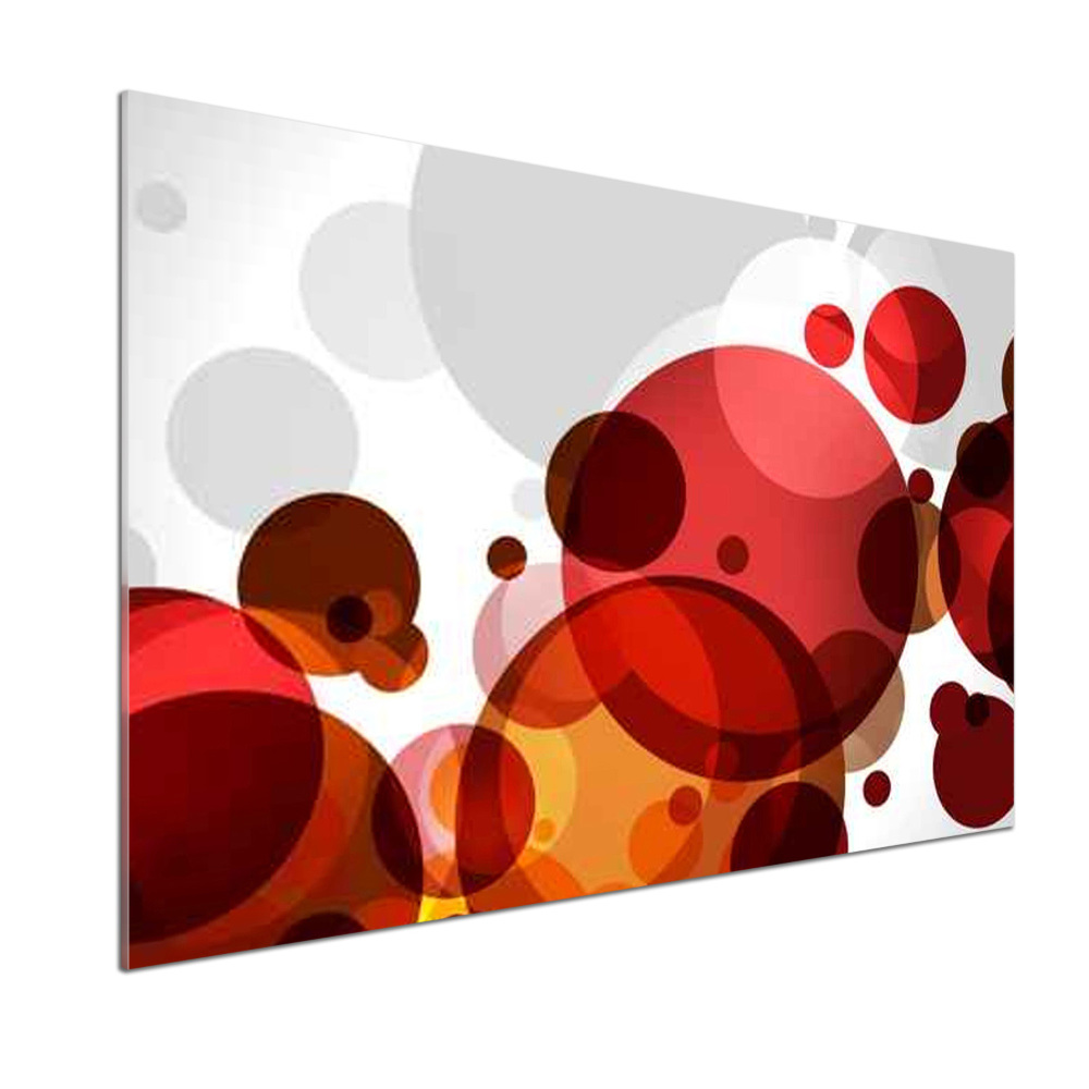 Glass splashback Circle abstraction