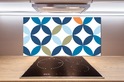 Cooker splashback Geometric background