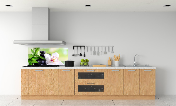 Kitchen splashback Orchid