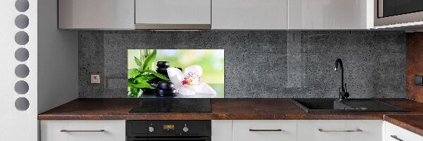 Kitchen splashback Orchid