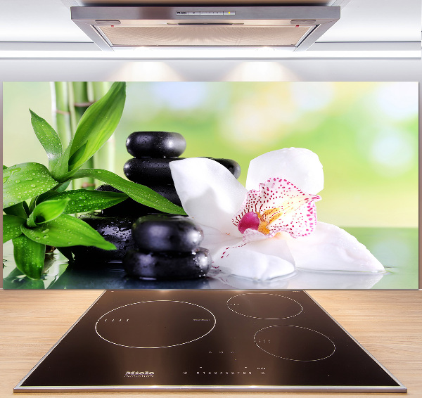 Kitchen splashback Orchid