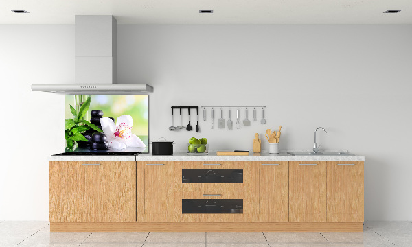 Kitchen splashback Orchid