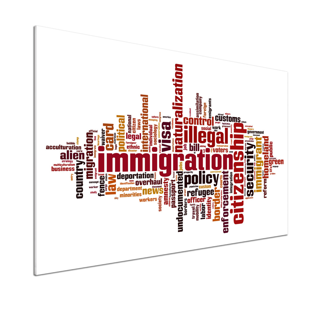 Cooker splashback Immigration