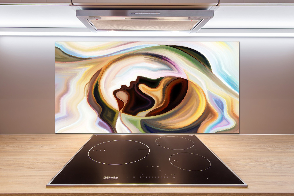 Cooker splashback Abstraction