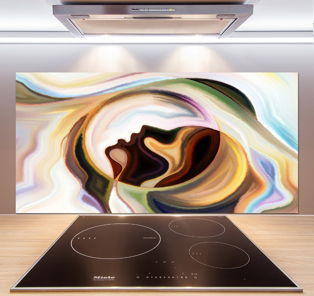 Cooker splashback Abstraction