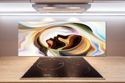 Cooker splashback Abstraction