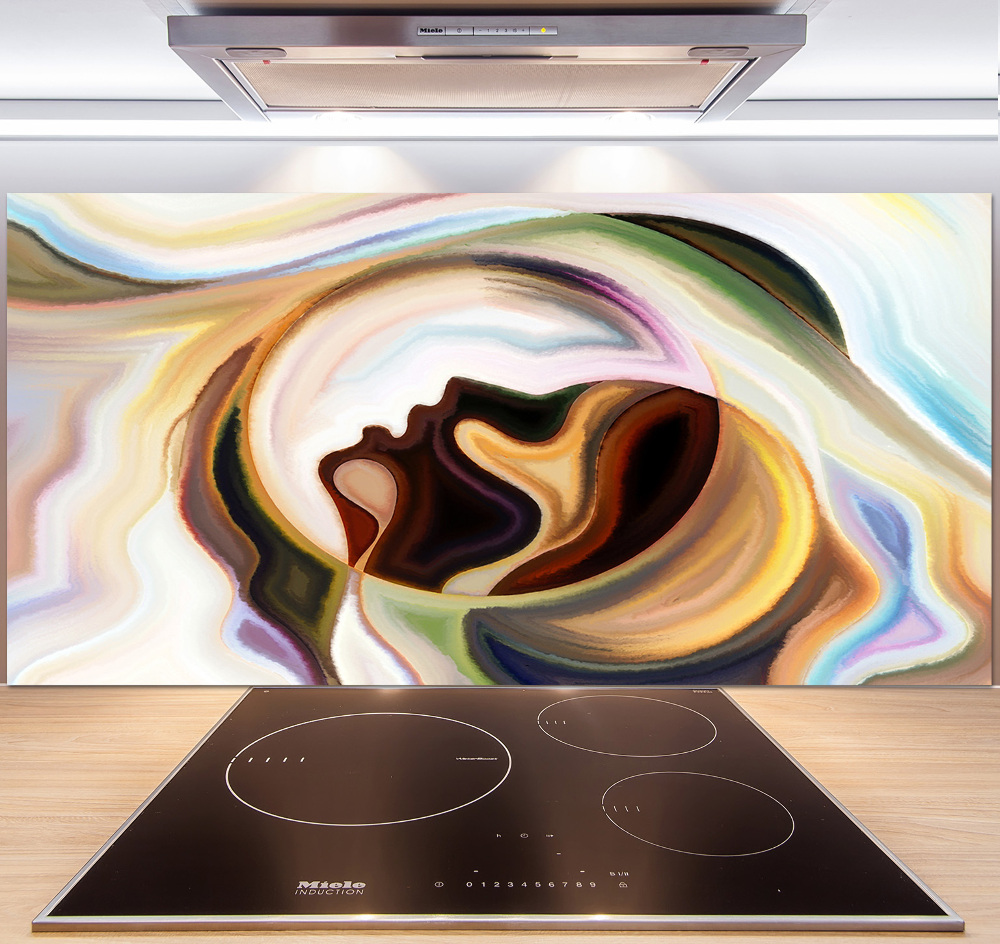 Cooker splashback Abstraction