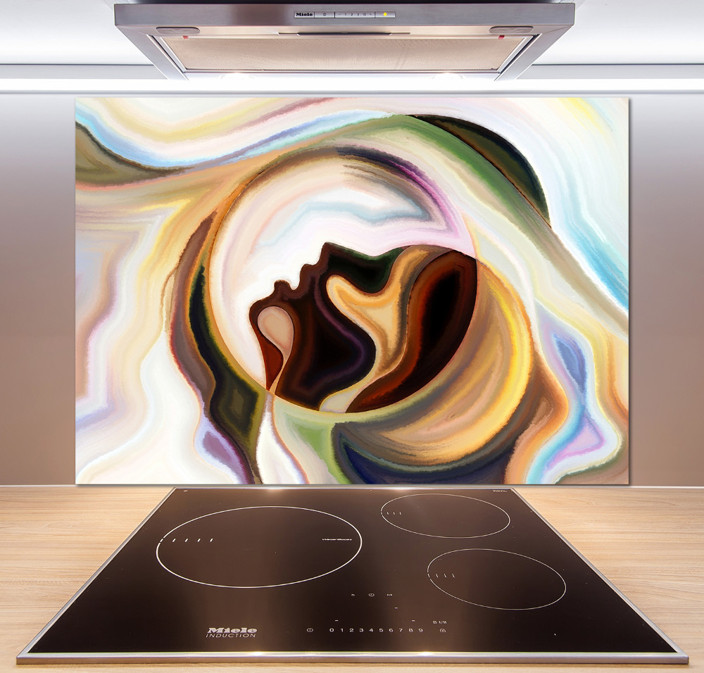 Cooker splashback Abstraction