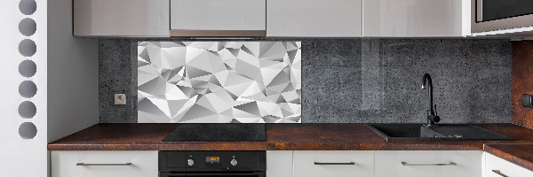 Cooker splashback 3D abstraction