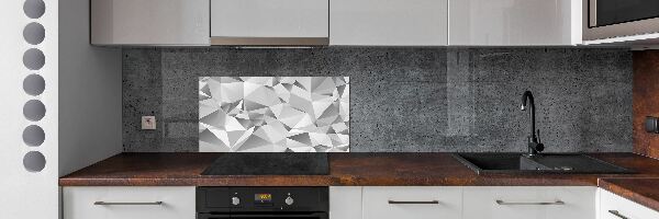 Cooker splashback 3D abstraction