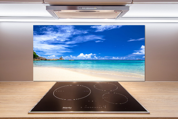 Cooker splashback Tropical beach