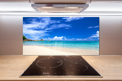 Cooker splashback Tropical beach