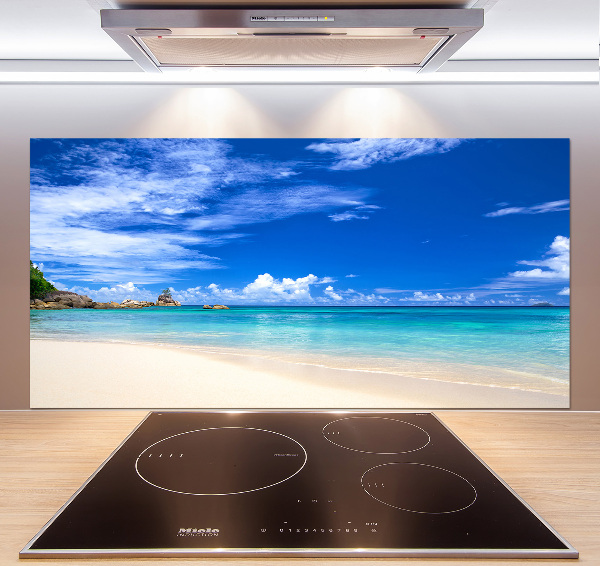 Cooker splashback Tropical beach