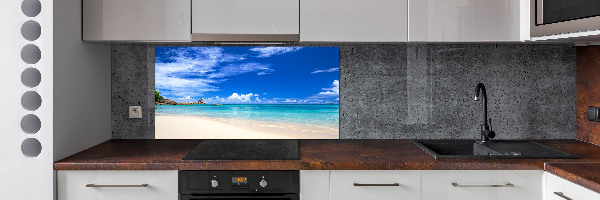 Cooker splashback Tropical beach