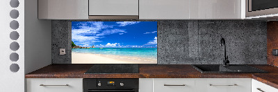 Cooker splashback Tropical beach