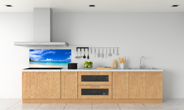 Cooker splashback Tropical beach