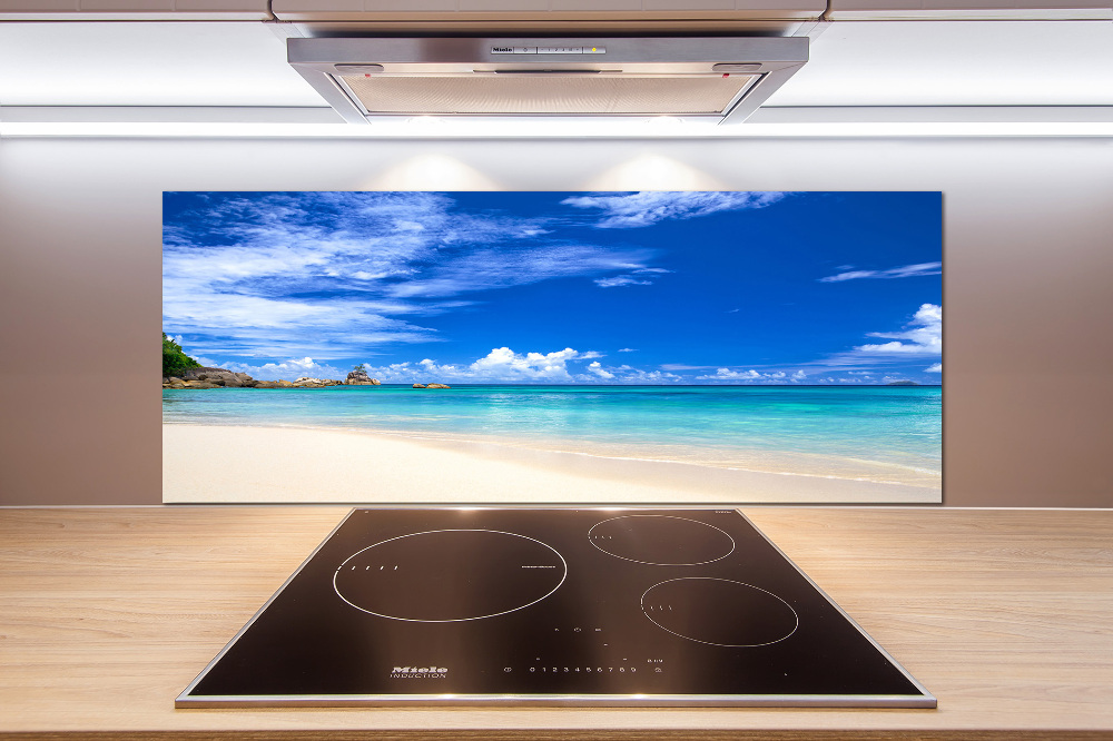 Cooker splashback Tropical beach