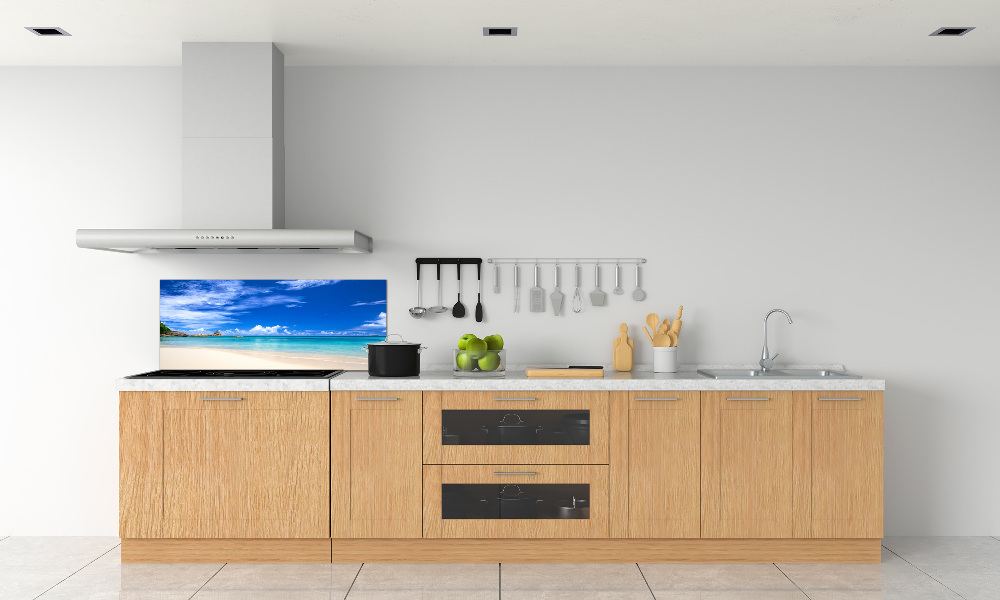 Cooker splashback Tropical beach