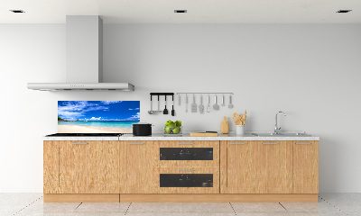 Cooker splashback Tropical beach