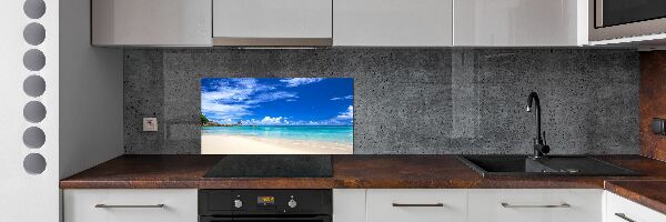 Cooker splashback Tropical beach