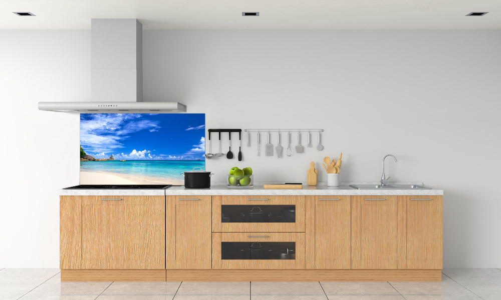 Cooker splashback Tropical beach