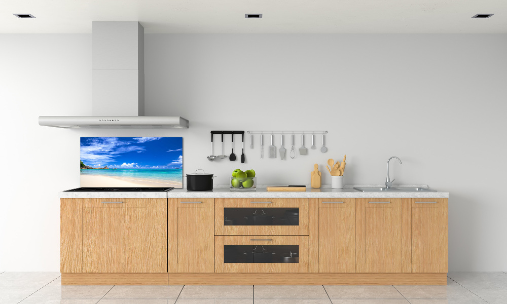 Cooker splashback Tropical beach