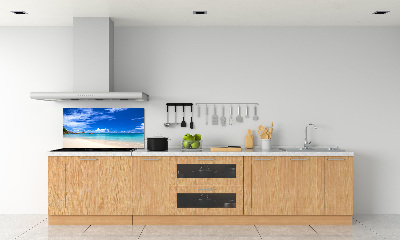 Cooker splashback Tropical beach