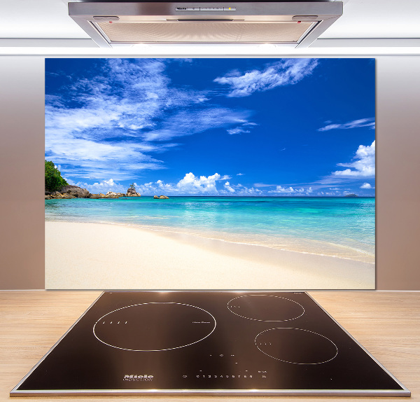 Cooker splashback Tropical beach