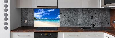 Cooker splashback Tropical beach