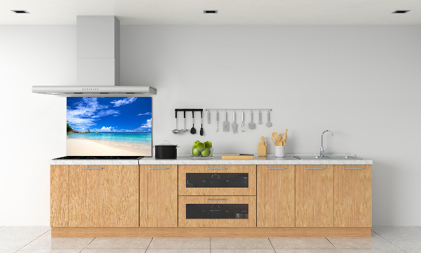 Cooker splashback Tropical beach