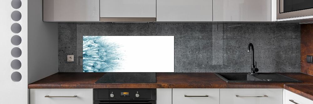 Kitchen splashback Dandelion