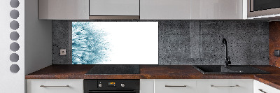 Kitchen splashback Dandelion