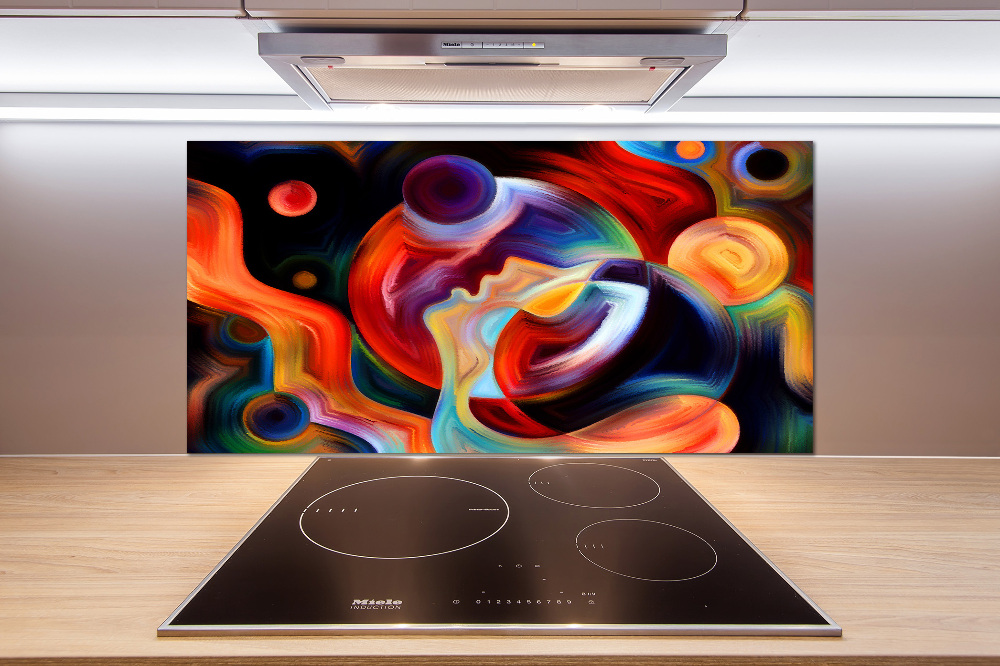 Cooker splashback Abstraction