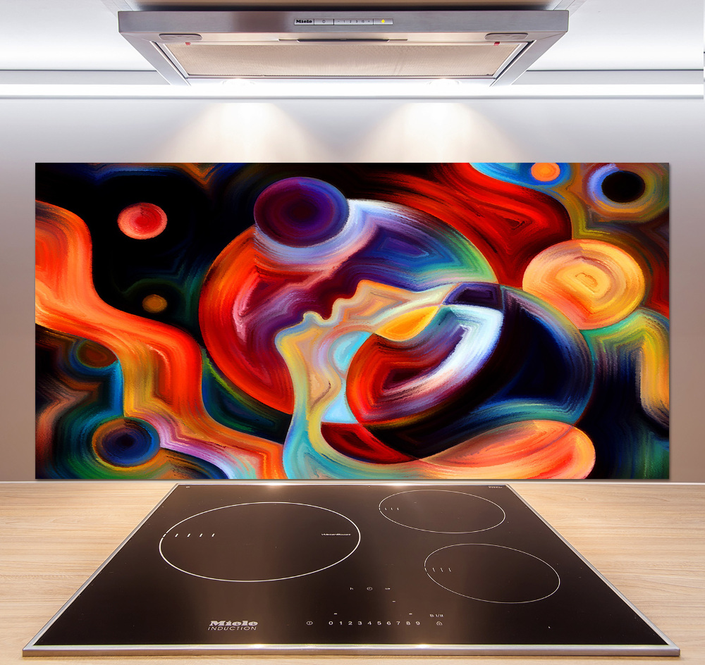 Cooker splashback Abstraction