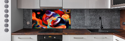 Cooker splashback Abstraction