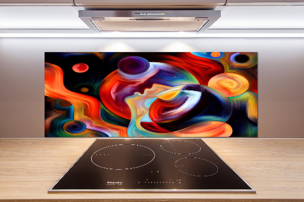 Cooker splashback Abstraction