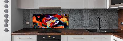 Cooker splashback Abstraction