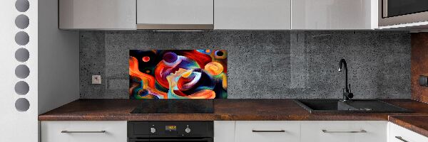 Cooker splashback Abstraction