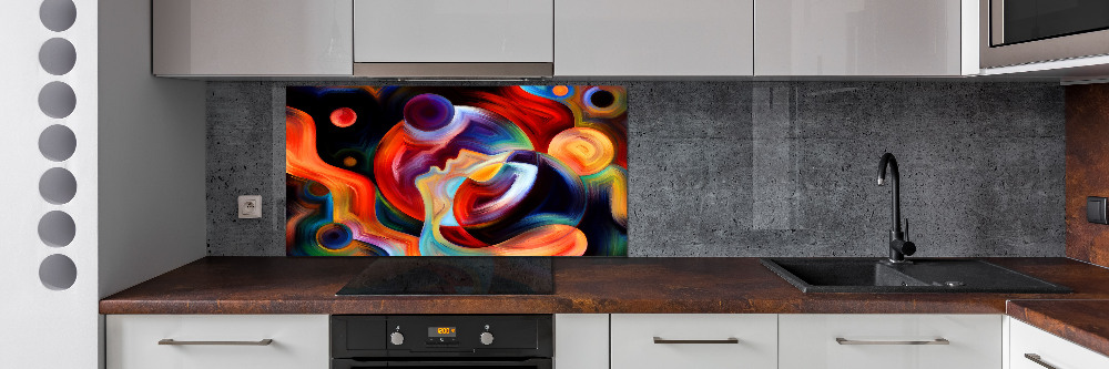 Cooker splashback Abstraction