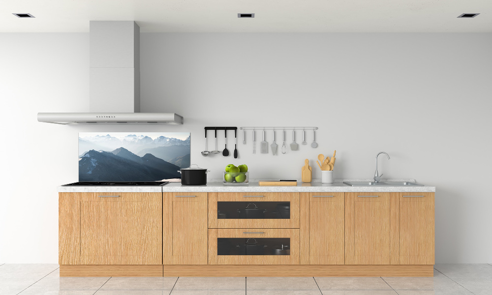 Cooker splashback Mountain peaks