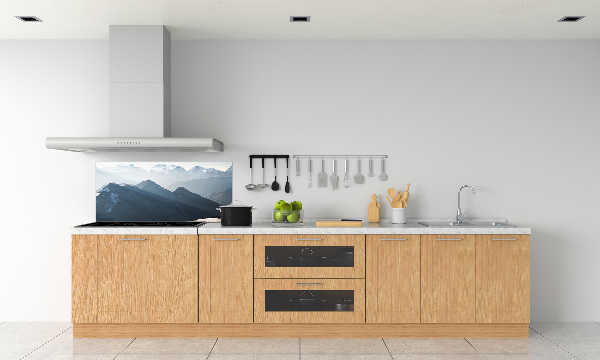 Cooker splashback Mountain peaks