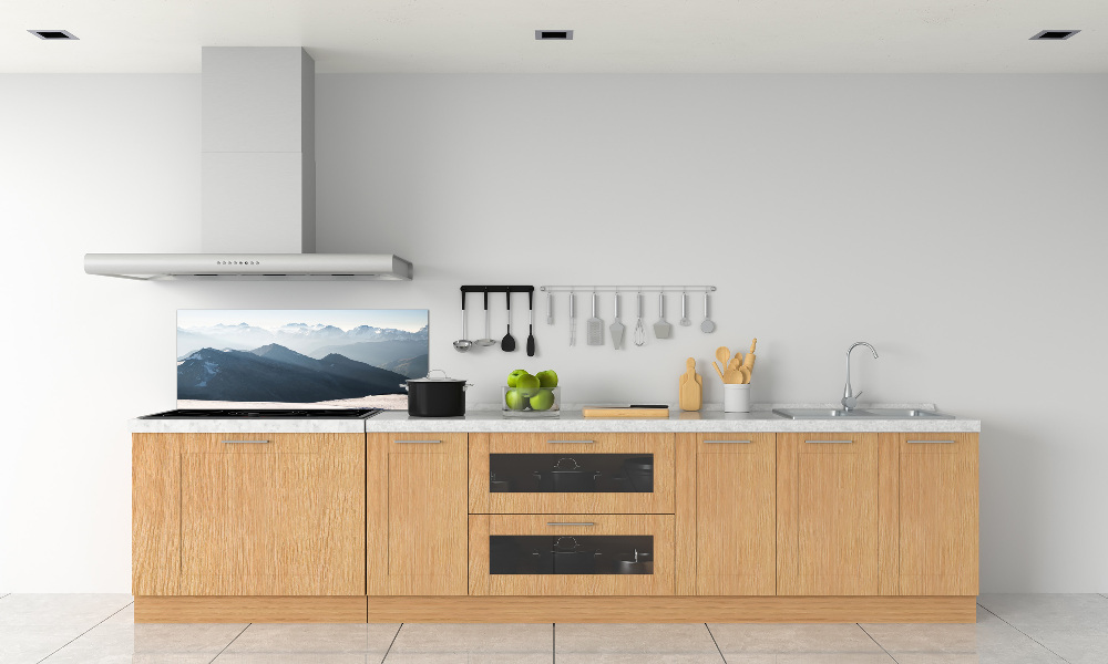 Cooker splashback Mountain peaks