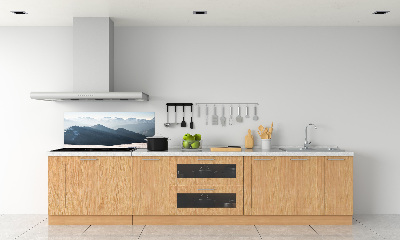 Cooker splashback Mountain peaks